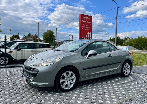 Peugeot 207 CC cena 13500 przebieg: 161587, rok produkcji 2007 z Ślesin małe 781